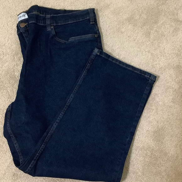 JOHN BLAIR Dark Wash Blue Relaxed Jeans - Picture 1 of 6